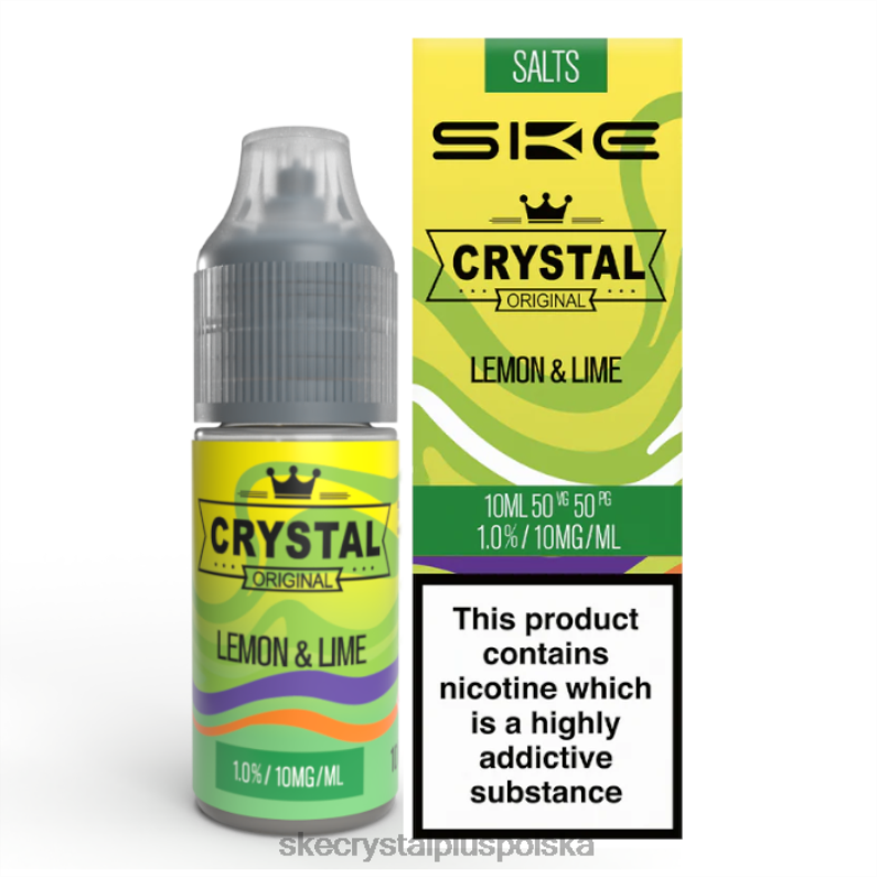 SKE sól krystaliczna - 10ml cytryna i limonka 62FJ116 SKE Vape Website