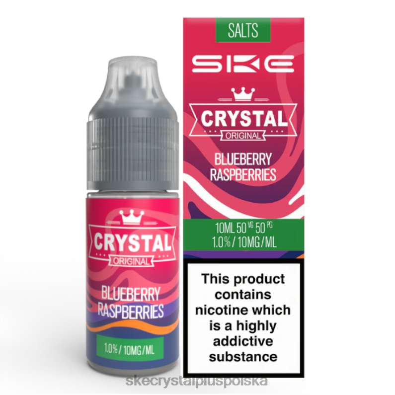 SKE sól krystaliczna - 10ml maliny jagodowe 62FJ112 SKE Crystal Polska