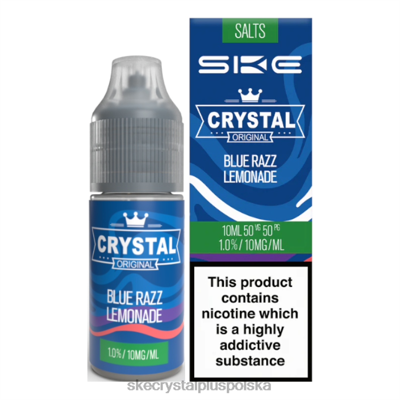 SKE sól krystaliczna - 10ml niebieska lemoniada razz 62FJ111 SKE Crystal Bar