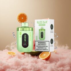 Arbuz Lód Razz Bar 50K Zaciągnięć 1.0 Ohm Mesh Coil 650 Mah vape wholesale Poland