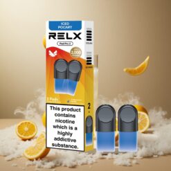 Lodowy Napój Pocary RELX Pod Pro 2 600 zaciągnięć 1.8% nikotyny vape wholesale Poland