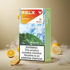Mięta Xtra RELX Pod Pro 2 600 zaciągnięć 5% nikotyny vape wholesale Poland