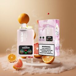 Truskawka Banan_Razz Bar 40000 Zaciągnięć Wyświetlacz Mocy vape wholesale Poland