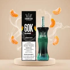 AL FAKHER CROWN BAR CLOUD-X 60 000 buchów bateria 1000 mAh vape wholesale Poland